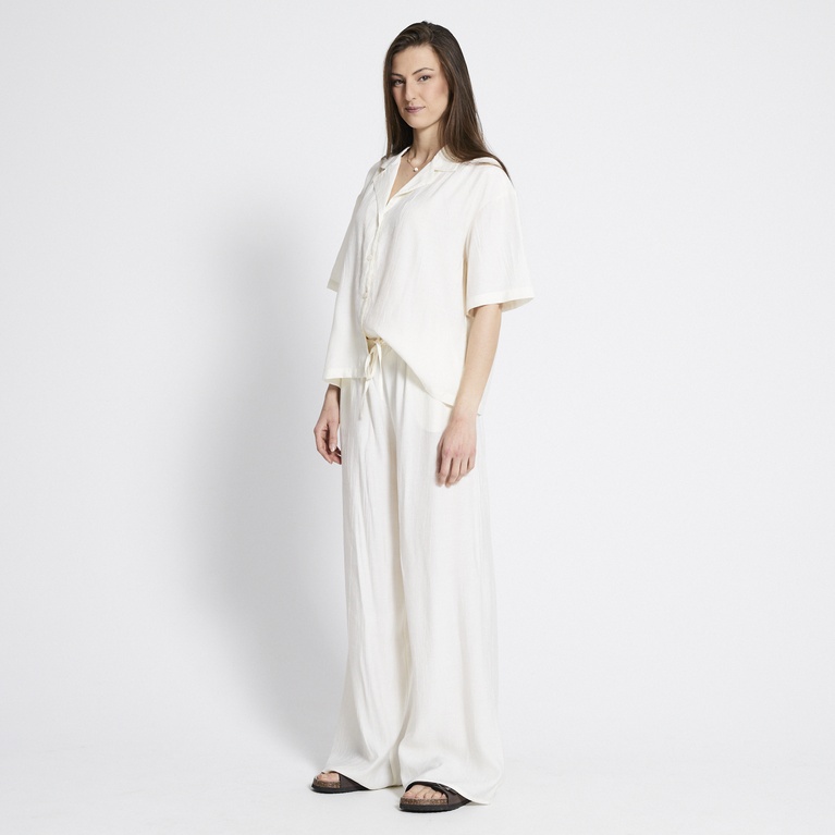 Structure pants "Alessia" Off white
